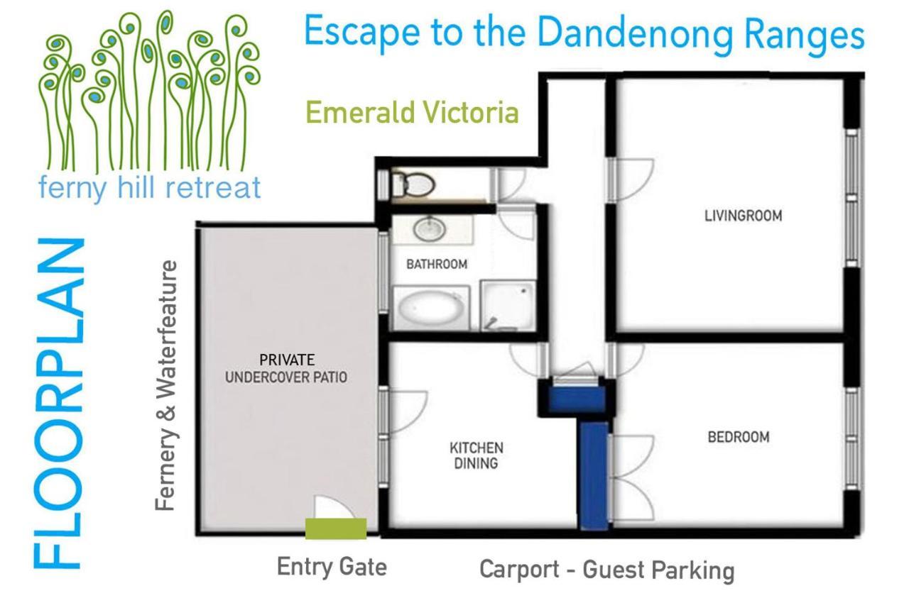 Ferny Hill Retreat, Emerald Victoria Екстер'єр фото